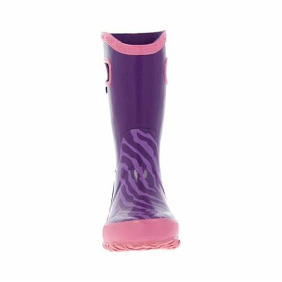 BOGS Unisex-Baby Rubber Rain Boot Zebra Print - Picture 4 of 4